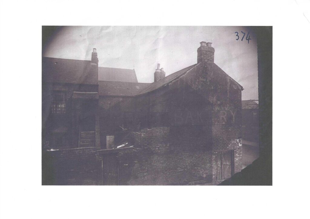 Old Photo of a stone building, possibly Charlton Road looking across to the 'Nash' when it was still the school.