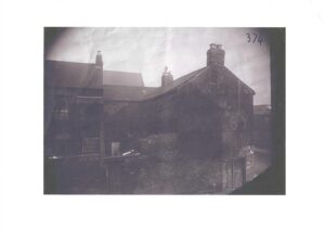 Old Photo of a stone building, possibly Charlton Road looking across to the 'Nash' when it was still the school.